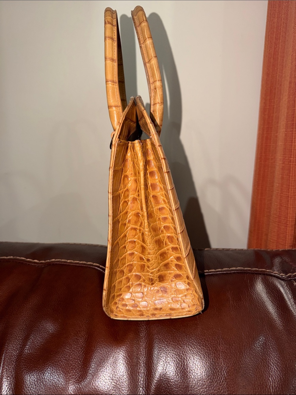 ‼️Brahmin Rosetta Medium Leather Satchel Handbag - Picture 4 of 13